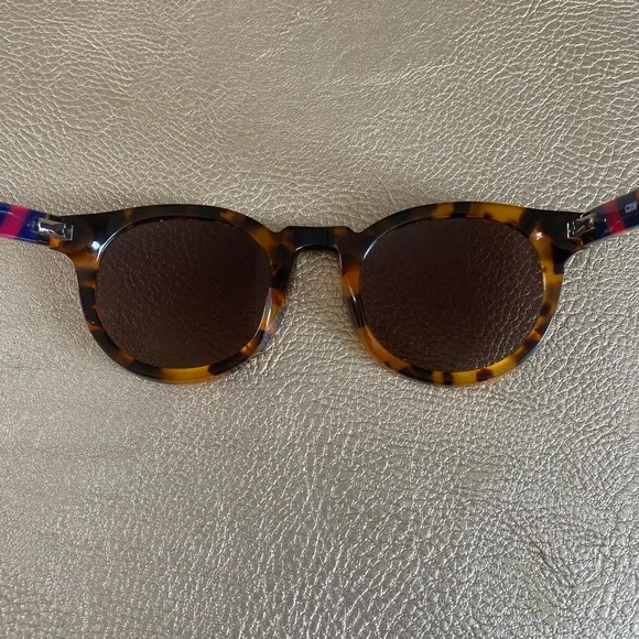 J. McLaughlin Brown Round-Frame Sunglasses - Picture 5 of 6